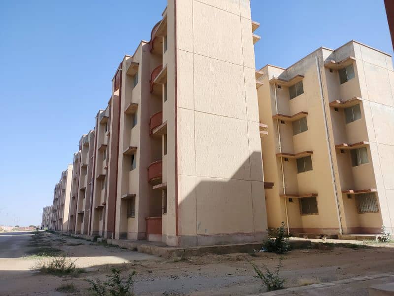 Flat available for sale in labor city / labour square Northern Bypass 1