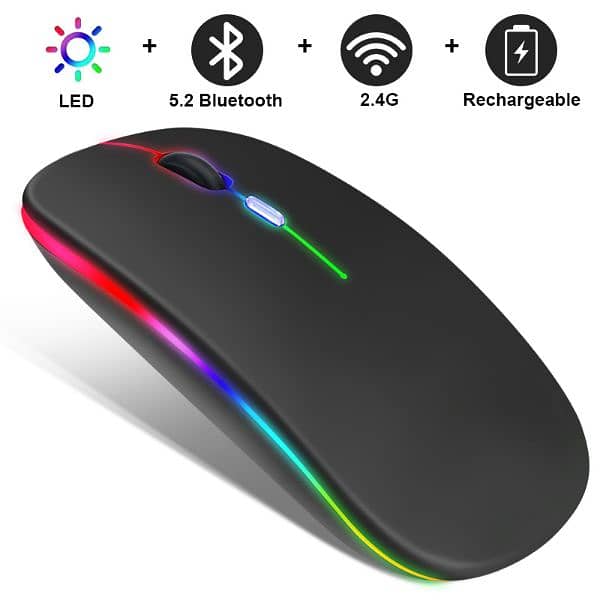 Wireless Mouse RGB 0