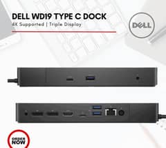 Docking Station/ Dock/ Dell Dock/ USB Type C Dock/ (Qty Available)