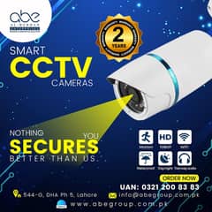 4 CCTV Security Camera Full HD Latest Technolgy No Hidden Charges