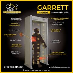 Garrett PD 6500i 33 Zone Walk Through Metal Detector Security Gate 0