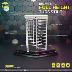 Full Height Turnstile Barrier Access Control System