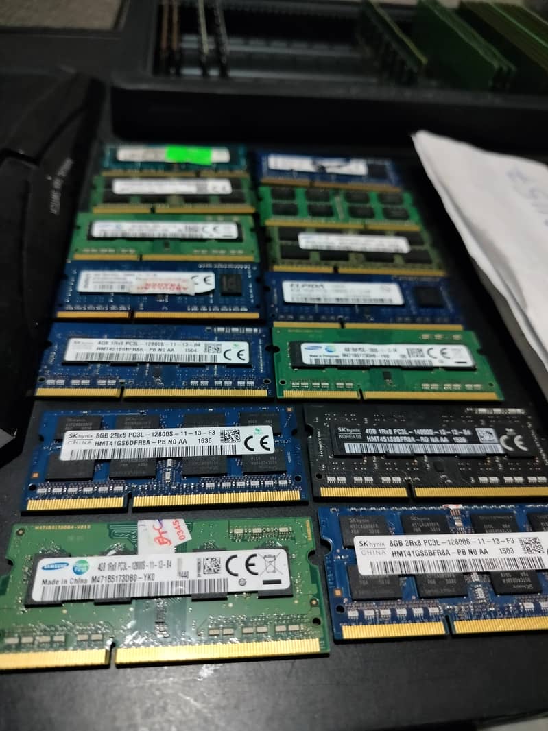 Laptop RAM DDR3 4GB 8GB 1600mhz Single Stick 1333mhz PC3L 10600 12800 3