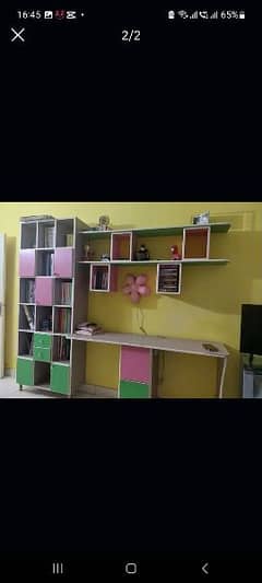 books shelf and organizer