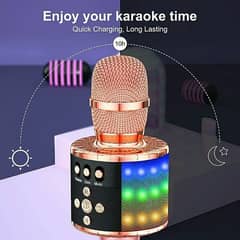 Microphone with Bluetooth Speaker