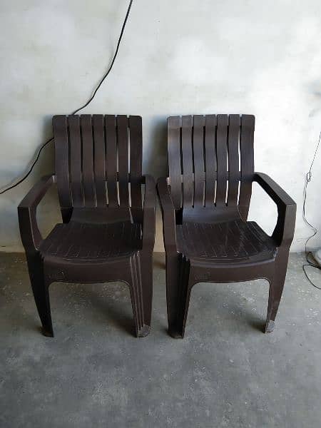 Plastic Chairs 2 piece 1