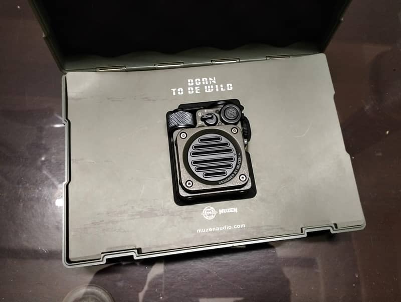 Muzen Wild Mini Portable Bluetooth Speaker Waterproof Flashlight Metal 16