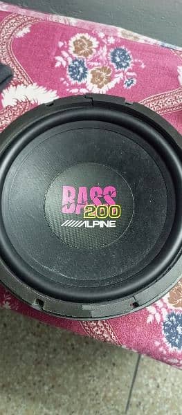 Alpine 12 inch woofer Original Japan 0