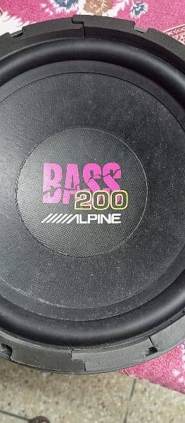 Alpine 12 inch woofer Original Japan 1