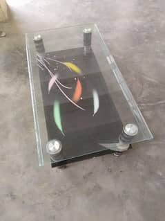 Stylish Double Glass Table