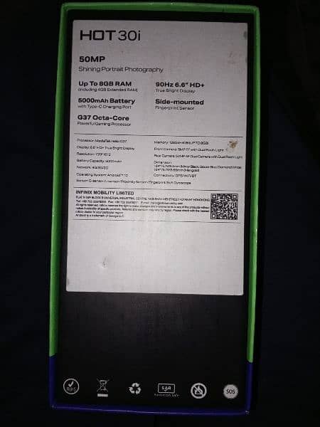 infinix hot 30i for sale and exchange possible 5