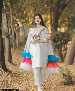 Eid sale: 3 piece suit for girls with free delivery 0