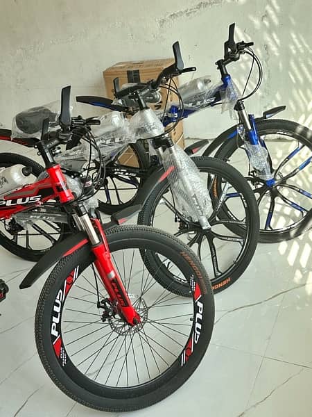 foldable bicycle with alloy rims 6