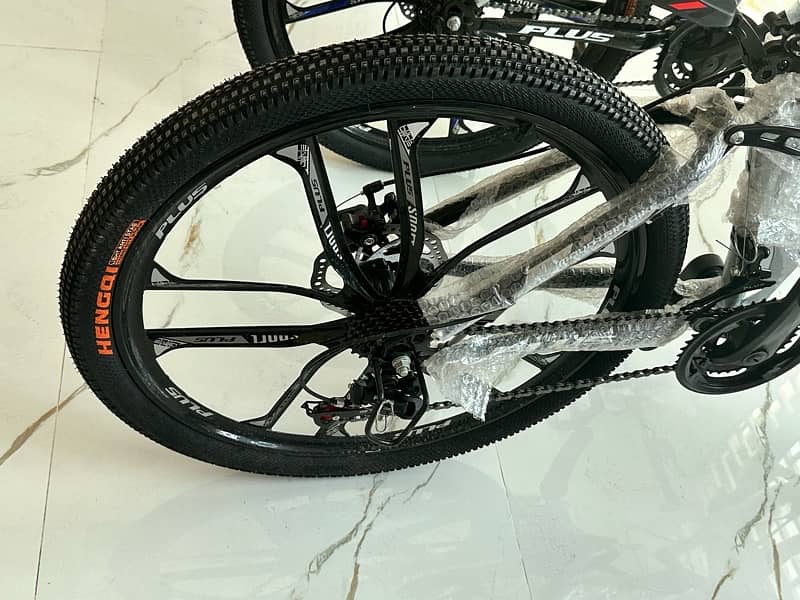 foldable bicycle with alloy rims 8