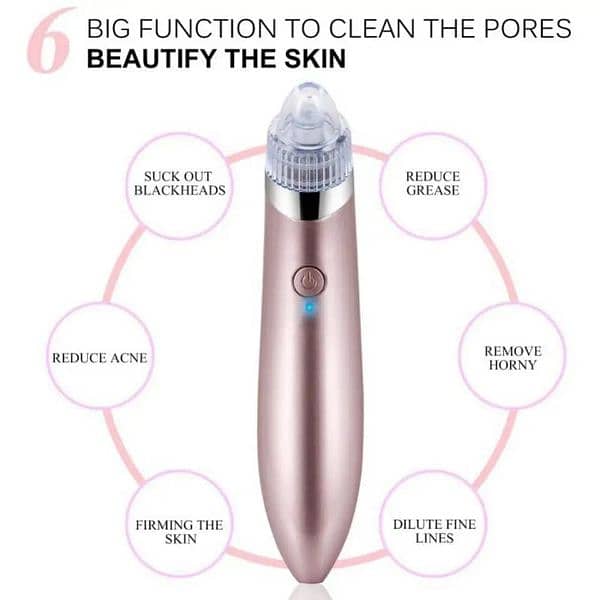 New) Wireless Blackheads Pore Vacuum Cleaner Device 3