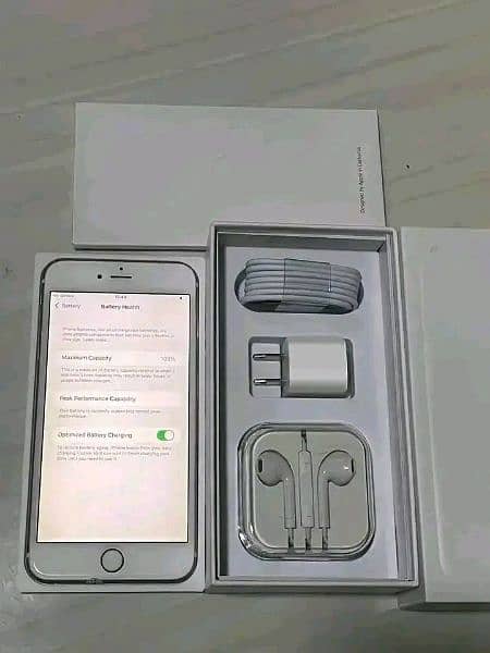 iPhone 6s plus 128gb complete box my WhatsApp number 03489336983 1