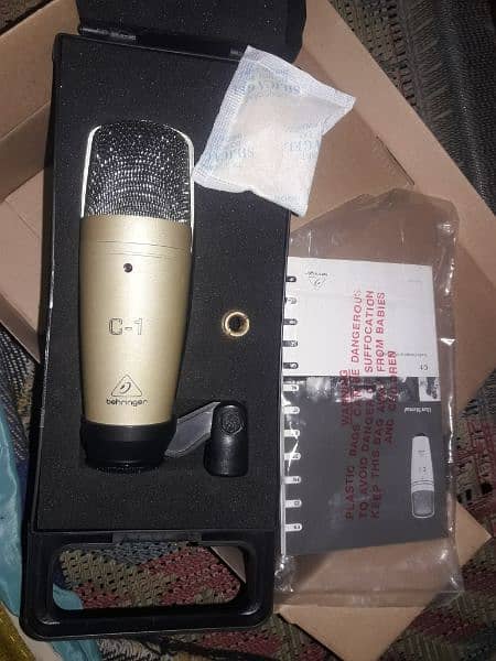 behringer c-1 condenser microphone 2