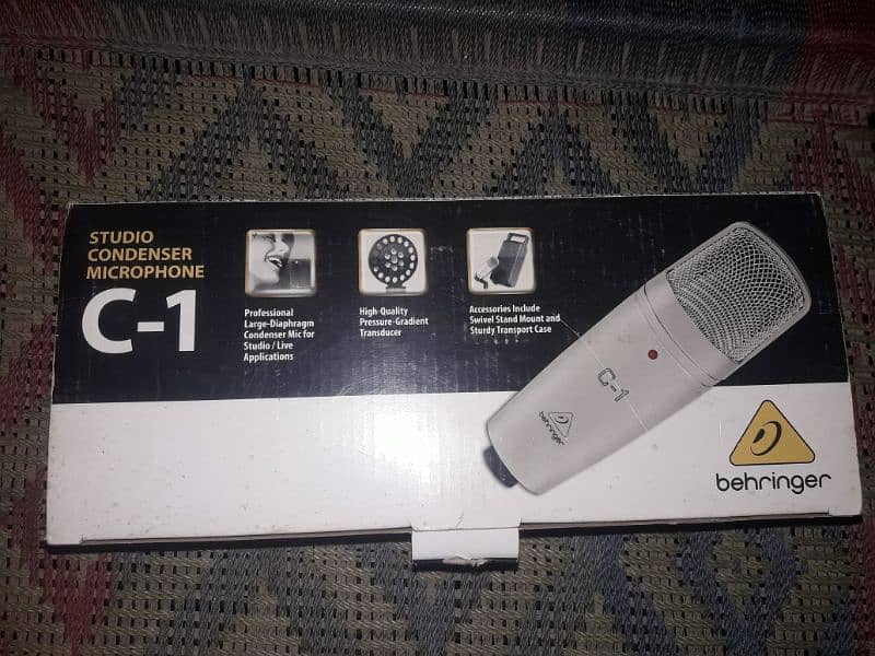 behringer c-1 condenser microphone 4