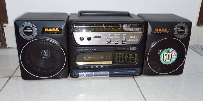 Panasonic Cassette Player and Recorder 2