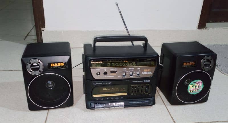 Panasonic Cassette Player and Recorder 3