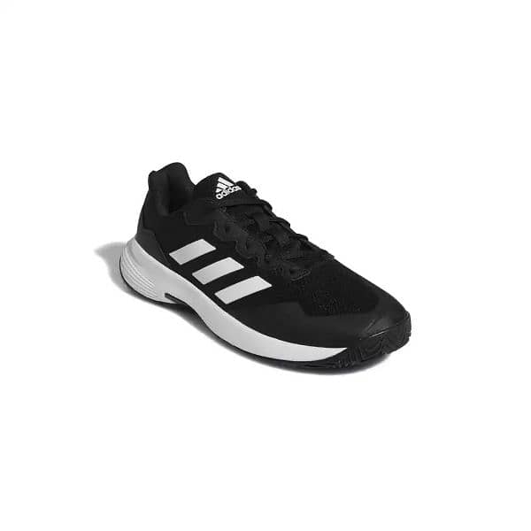 adidas GameCourt 2 Men's Tennis Shoe (Black/White) 3