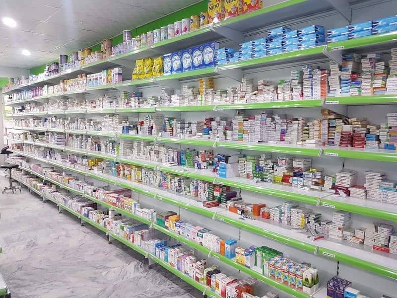 New and use store racks grocery rack pharmacy racks disply 03166471184 17