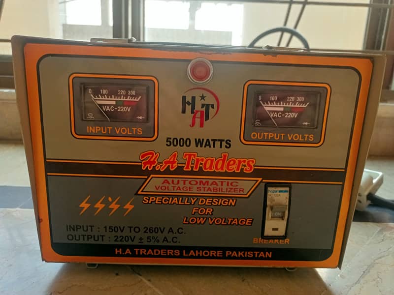 5000 watt stabilizer new condition 4