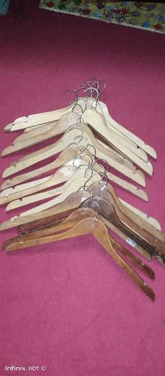 wooden hanger 2 dozen