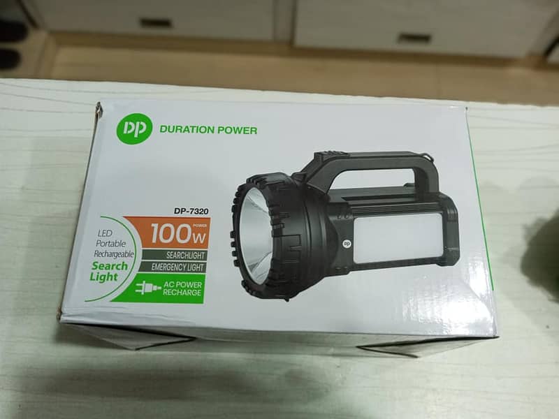 DP For Portable Rechargeable LED Search light DP-7320, Spotlight Super 6