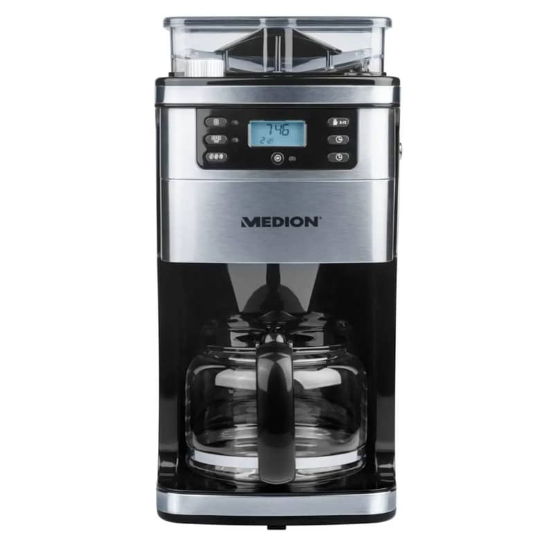 MEDION coffee machine with grinder and thermos 6
