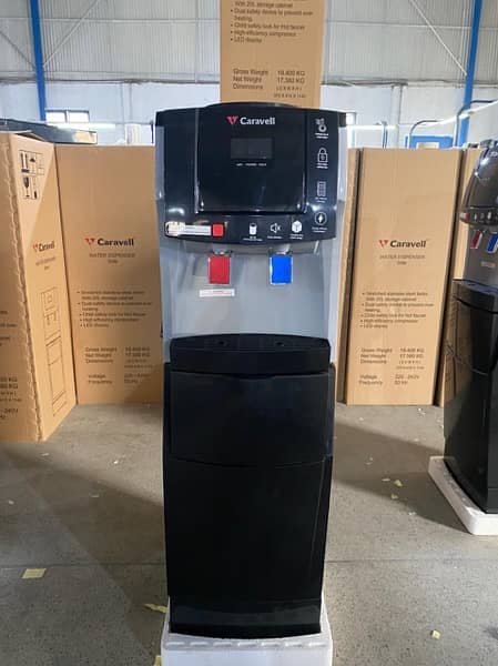 Caravell water dispenser with fridge 2