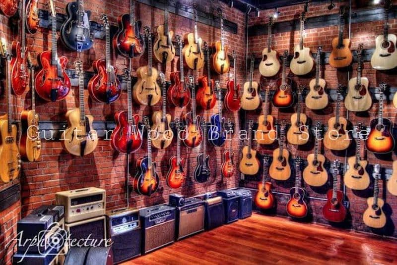 beginner Guitars Price In Pakistan | Acoustic guitars, ukulele, violin 0