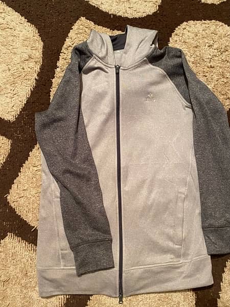 adidas hoodie zipper upper jacket 0