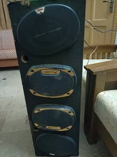 Car Speakers, Tape, Amplifier & Box