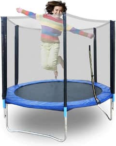 6 Foot Trampoline with Enclosure Net for Kids & Adults