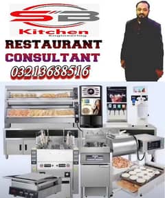 Restaurant Consultant commercial Fast Food & Pizza oven