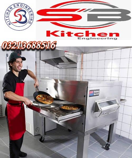 Restaurant Consultant commercial Fast Food & Pizza oven 2