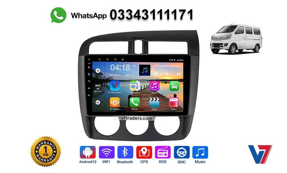 V7 Changan Karvaan MPV Android LCD LED Car Panel GPS Navigation Car 0