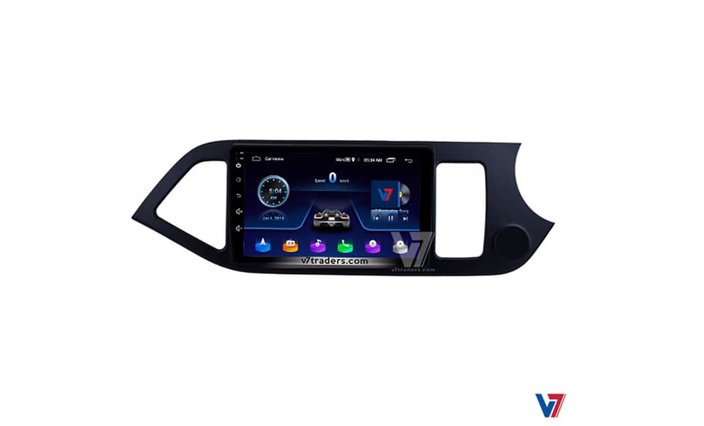 V7 KIA Picanto Android Car LCD LED Panel GPS Navigation 8