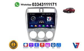 V7 Honda City 2010-21 Android LCD LED Car Panel GPS Navigation Car 0