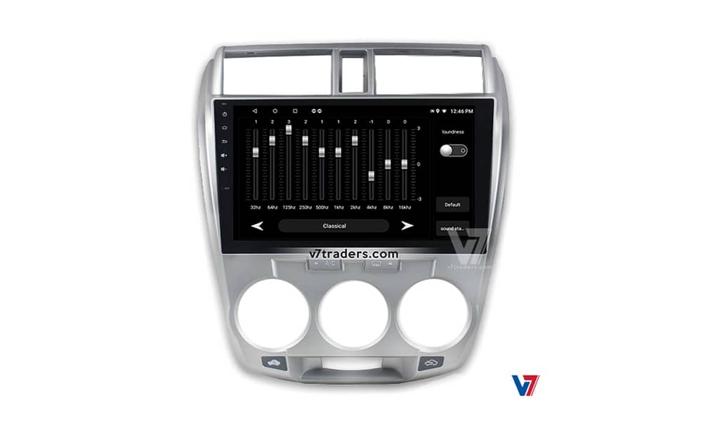 V7 Honda City 2010-21 Android LCD LED Car Panel GPS Navigation Car 7