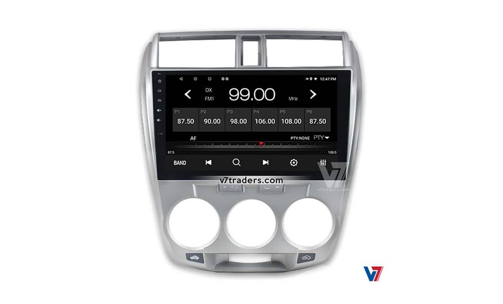 V7 Honda City 2010-21 Android LCD LED Car Panel GPS Navigation Car 10