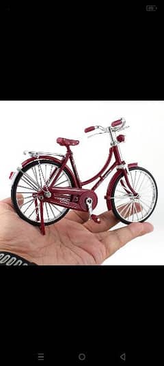 Alloy Model Bicycle Toy Diecast Metal Collection Gifts Toys for