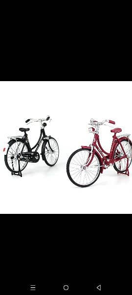 Alloy Model Bicycle Toy Diecast Metal Collection Gifts Toys for 1