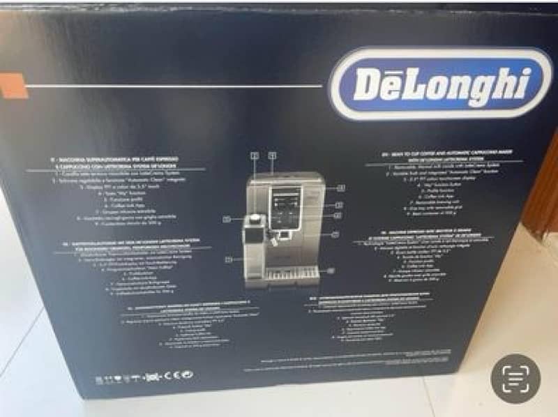 delonghi coffee machine fully automatic and coffee bean 1