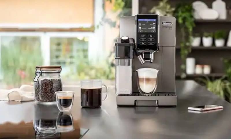 delonghi coffee machine fully automatic and coffee bean 5