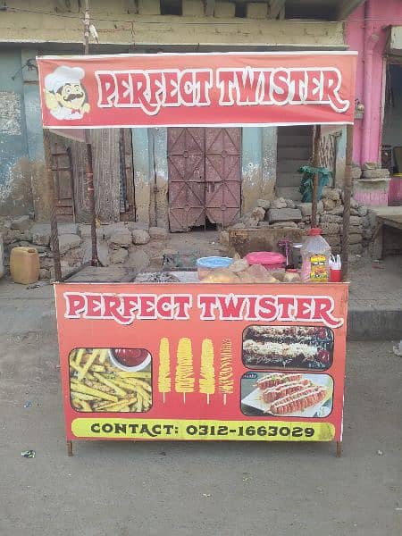 fries counter spiral potato 1