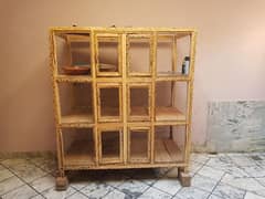 6 portion wooden cage for sale