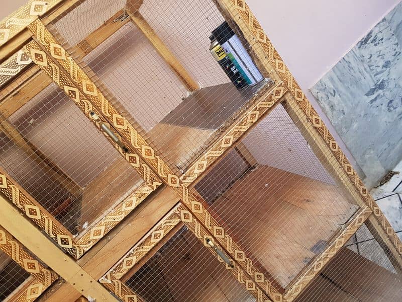 6 portion wooden cage for sale 3