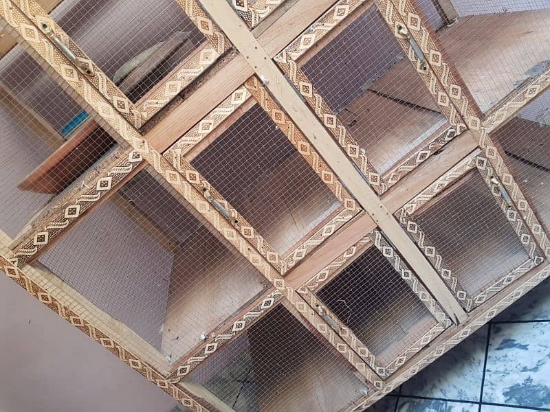 6 portion wooden cage for sale 4